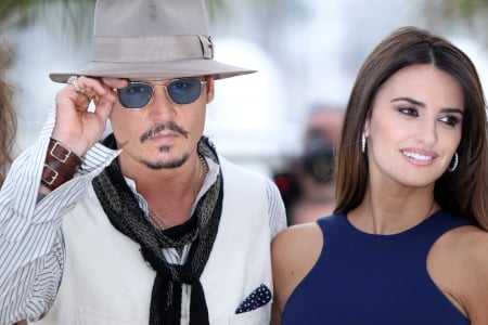 Johnny Depp and Penelope Cruz - Depp, actor, Penelope, People, actors, Johnny Depp, Johnny Depp and Penelope Cruz, actress, Johnny, Penelope Cruz, Penelope Cruz and Johnny Depp, actresses, Cruz