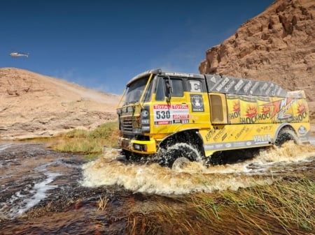 Liaz Rally Truck - rally, thrill, offroad, 4x4