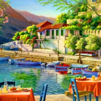 Assos harbor