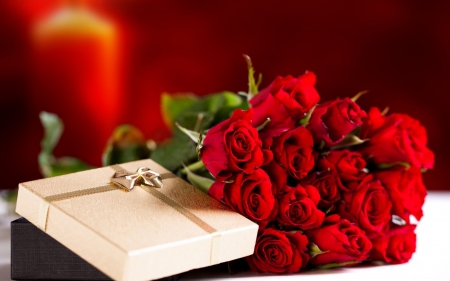 For a Special Day - special day, bouquet, flowers, still life, red roses