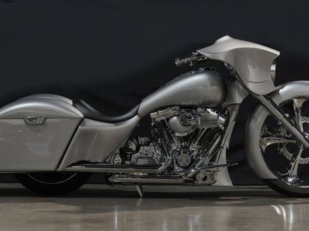 Harley Davidson Bagger - harley, chopper, motorcycle, bike