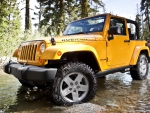 JEEP WRANGLER RUBICON IN THE FOREST