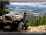 JEEP WRANGLER DIRTY OFFROAD DRIVING