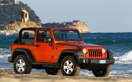 JEEP WRANGLER ORANGE COLOUR - sema show, hd car wallpapers, socal customs, wallpapers up