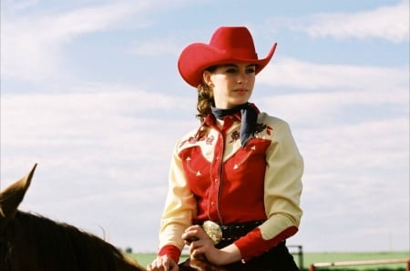 Cowgirl Kate Hathaway - women, style, fun, girls, famous, westerns, female, fashion, cowgirls, outdoors, movies