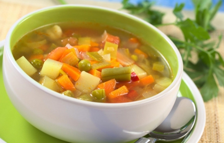 Vegetable Soup - fresh, food, soup, vegetable