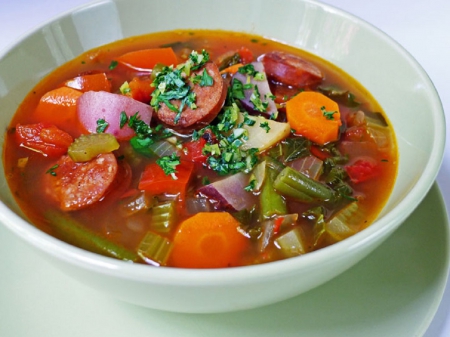 Vegetable Soup - fresh, food, soup, vegetable