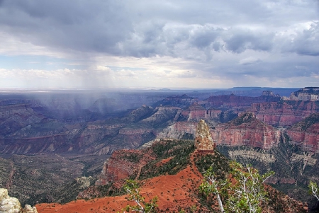 GRAND CANYON - NATURE, CLOUDS, CANYON, GRAND