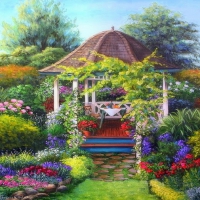 â˜…Gazebo Among The Rosesâ˜…