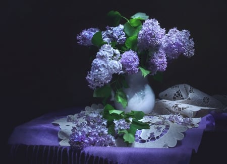 Still Life-amazing purple- - flowers, still life, purple, amazing