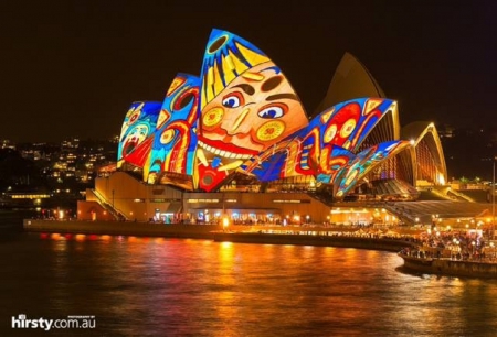 SYDNEY OPERA HOUSE - house, opera, sydney, lights