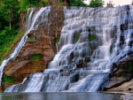 Ithaca Waterfall, New York ~ HDR