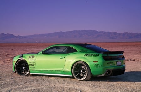 Synergy-Green - Bowtie, Camaro, 2010, Gm