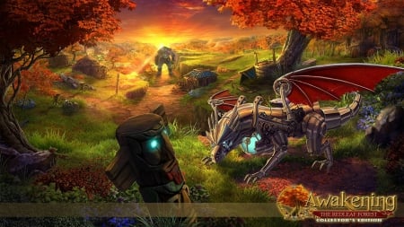 Awakening 6 - The Redleaf Forest01 - hidden object, cool, video games, fun, puzzle