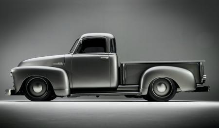 1950! Gm Truck - bowtie, classic, gray, pickup