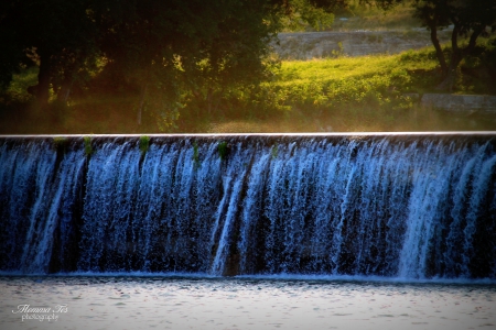 Nueces River in Campwood, Texas - texas, nueces, campwood, river