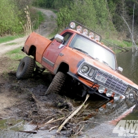 DODGE RAM STUCK ON MUD