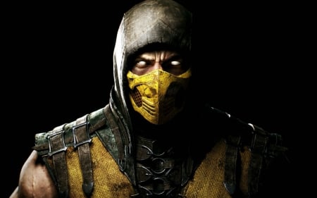 Mortal Kombat X Scorpion - xbox one, movie, video game, mortal kombat, scorpion, gaming, film, hanzo hasashi, mortal kombat x, netherrealm studios, mk, ps4, warner bros