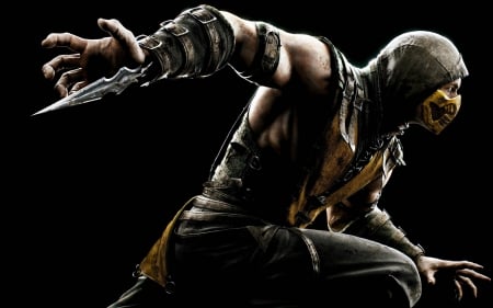 Mortal Kombat X - xbox one, mortal kombat x, netherrealm studios, scorpion, mk, ps4, warner bros