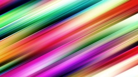 6 lines - abstract, color, rainbow, line