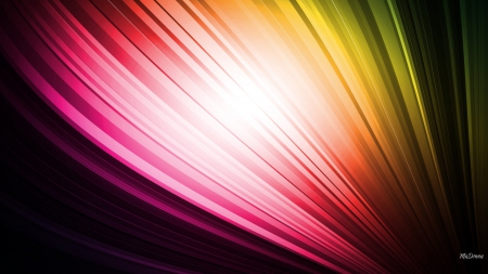 Abstract Bright - bright, abstract, streaks, light, colors