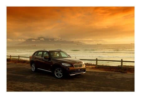 BMW X1 - drive, rpm, Bmw wallpaper, ride