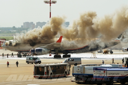 Ilyushin-Il-96-300 Fire