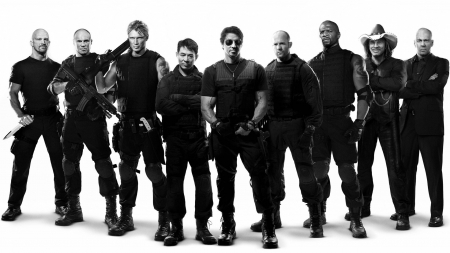 EXPENDABLES - action, stars, expendables, movie