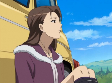 Loneliness - pretty, anime, lonely, female, alone, scene, long hair, sad, car, blood plus, loneliness, sit, sorrow, nice, sitting, sky, bloodplus, anime girl, beautiful, girl, beauty, lovely, brown hair, sweet, mao, motorcar, jacket, cloud, lone