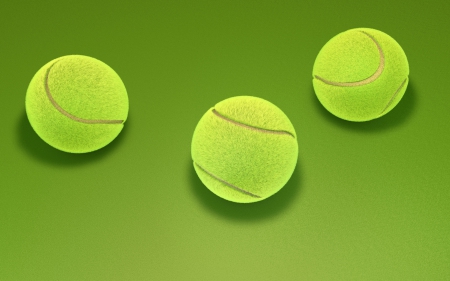 Tennis balls - ball, sport, wallpaper, tennis, green