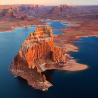 Stone Castles In Lake Powell