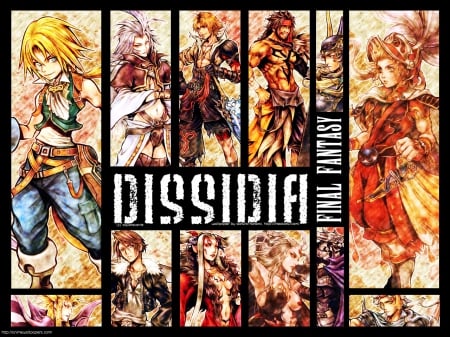 Dissidia - Dissidia, characters, Final fantasy, video game