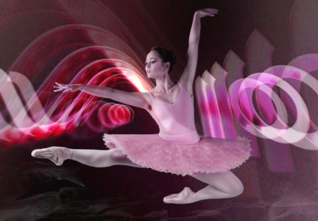 On the dance floor - ballerina, wallpaper, image, new, dance, expression, color