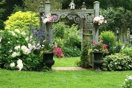 beautiful garden - nature, image, garden, beautiful