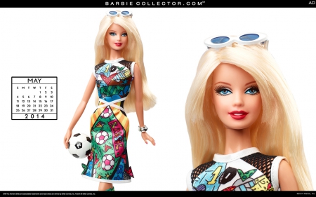 May 2014 - 2014, barbie, may, callender