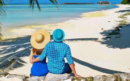 * - beach, sky, nature, blue