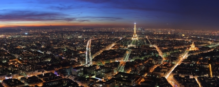 Paris at Night - hd, modern, architectures, night, paris