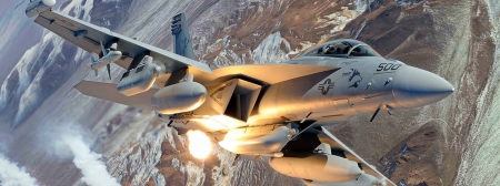 EA-18G Growler - Boeing, EA-18G, Military, Aircraft, HD, Growler