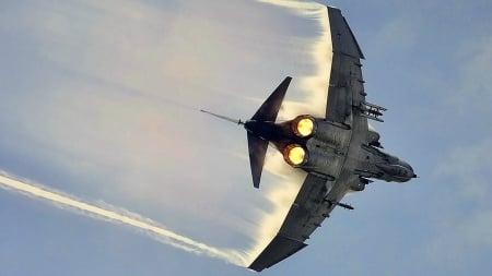 American F4 Phantom II - Military, Phantom II, Aircraft, Afterburner