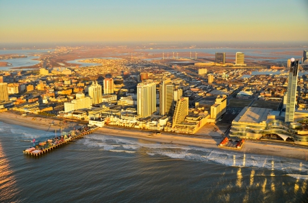 AC NJ - boardwalk, ocean, pier, casino