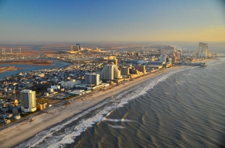 AC pier - casino, hotels, water, pier