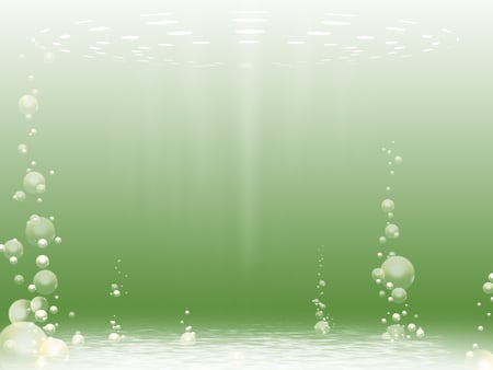 Bubble green - green, bubbles