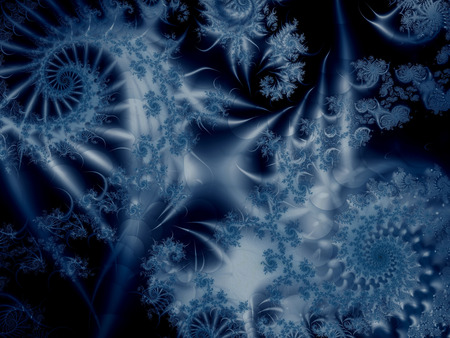 Got The Blues - blue, fractal