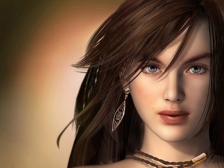 THE BEAUTY - cg, girl, fantasy, lovely