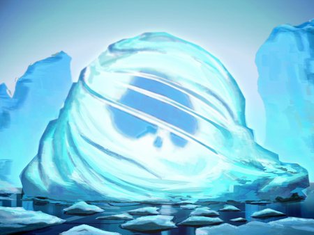 Avatar The Last Air Bender - ice, aang, avatar the last air bender, south pole, appa