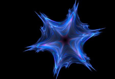 Furry Star - abstract, render, swirl, flame, pattern, light, colorful, apophysis, colored, fractals, background, fractal