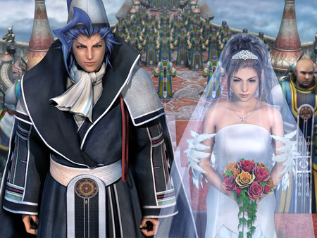 Seymour and Yuna - yuna, seymour, final fantasy x