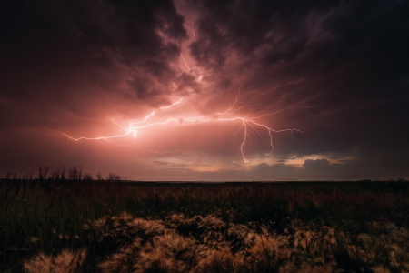 Storm - storm, nature, night, clouds