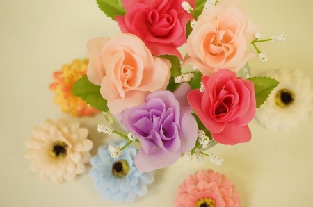 PRETTY FLOWERS - flowers, pastel, nature, pretty