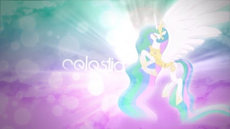 Celestia - cartoon, my little pony, friendship is magic, princess celestia, alicorn